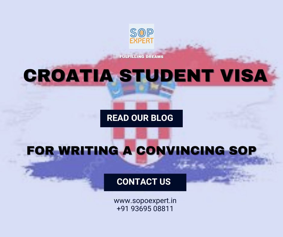 Croatia Student Visa SOP Croatian university campus
