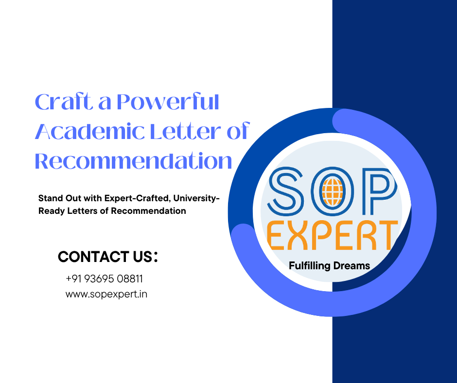 Academic Letter of Recommendation