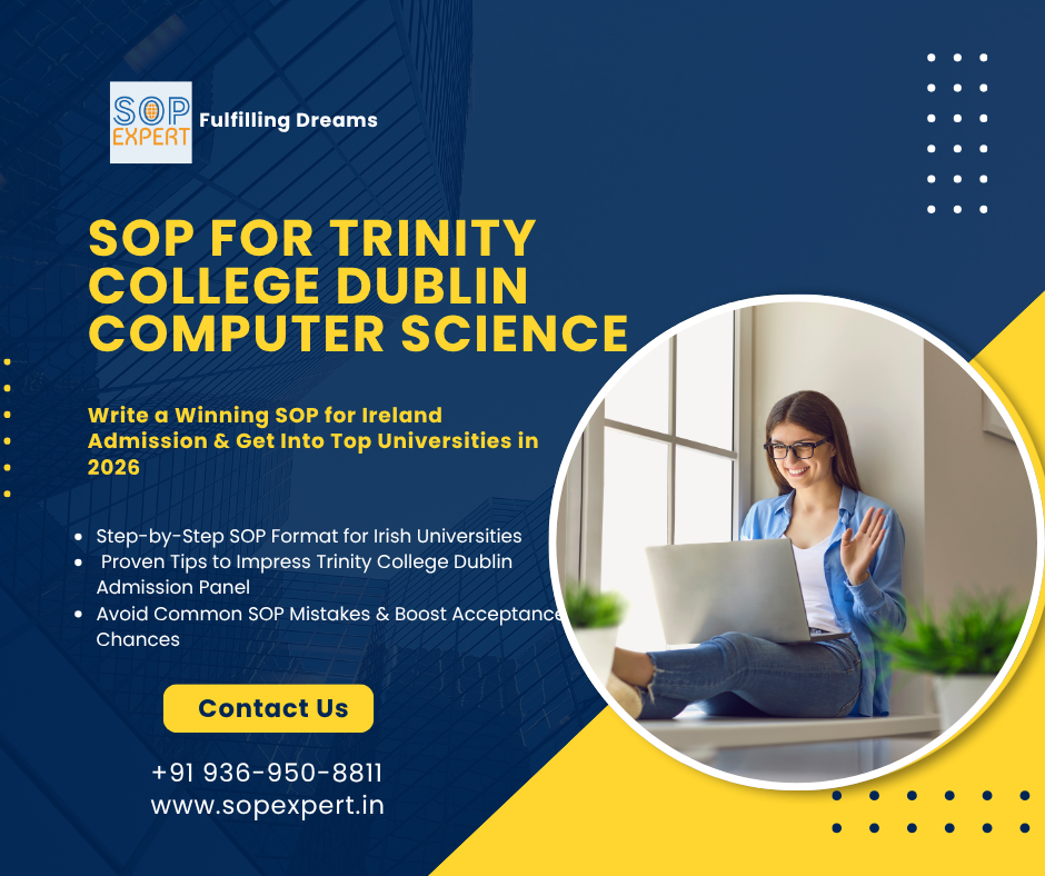 SOP for Trinity College Dublin Computer Science